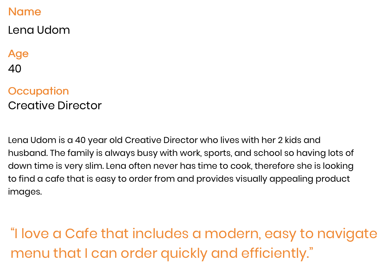 Lena Udom persona details